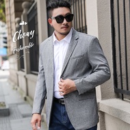 เสื้อสูทผู้ชายไซส์ใหญ่ 3XL-8XL รอบอก 42-56 นิ้ว สูทเบลเซอร์ผู้ชาย Men Blazer FF0340