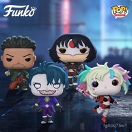 Funko POP DC Suicide Squad Harley Quinn Poison Ivy Harley Quinn Clown Figure Collectible Toy WBT0