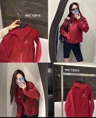 ARC'TERYX 始祖鳥  Red BETA LT  硬殼衝鋒衣 戶外 波爾多紅 男女同款