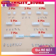[10 Pieces]- 8P-XH2.54MM connector plug+socket World Chip