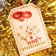 聖誕御守 皮革材料包 好好縫 護身符 情人節 刻名 平安符 情侶DIY