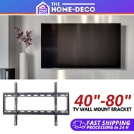 40" - 80" Inch LCD LED Plasma TV Bracket Wall Mount Flat Panel Bracket Holder ( 40" to 80" Inch )