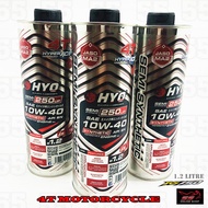 HYO 4T Minyak Hitam Engine Oil Semi Synthetic 10W-40 1.2 Litre