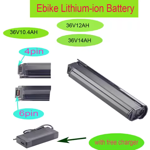 FOCARINI Libera city Fischer Cita Agilo ebike battery 36V 10.4AH 12AH 14AH for DME Tsunami electcric