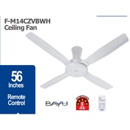 PANASONIC 56" BAYU Series Remote Control Ceiling Fan Kipas Siling ( F-M14DZVBWH)