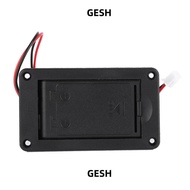 GESH ​Guitar Battery Holder​, 9V Battery Compatible​ ​Pickup Connector 9V Battery Box​, Great access