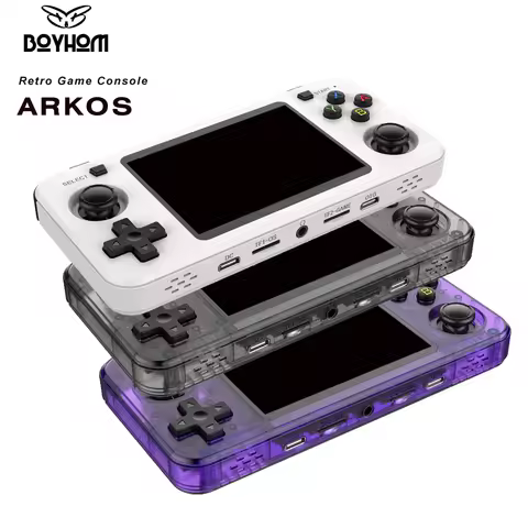3.5" IPS Retro Handheld Console RK3326, 3000mAh Long Play original ARKOS Blue 64GB 128GB