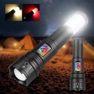 Super Bright XHP 90.2 LED flashlight 🔦🔦20 20 LEW 26650 USB ready stock