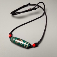 Natural Green Tai Chi Gossip Dzi Beads Fushou Dzi Beads Dragon Dzi Beads Diamond Demon Pestle Dzi Be