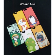 Funny dog and cat case protects iPhone 6 iPhone 6S camera