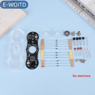 E-WOITD Led xoay con quay hồi chuyển DIY Kit SMD Hàn POV xoay đầy màu sắc Diode sáng đào tạo con qua