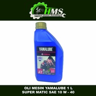 OLI YAMALUBE MATIC 1 LITER - OLI MESIN YAMALUBE SUPER MATIC 1 LITER SAE 10W - 40