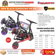 Reel Pancing New Black Kingkong SW PH 1000 2000 3000 4000 5000 6000