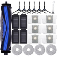 For Ecovacs Deebot T 50 Max/T50 Pro/T50 Omni/T50 Pro Omni/T50 Max Pro Omni用の22個のアクセサリーキット、掃除機、メインブラシ