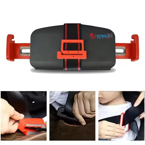 Mifold Portable Baby Car Seat Safety Cushion Travel Pocket Foldable Child Car Safety Seats Harness T