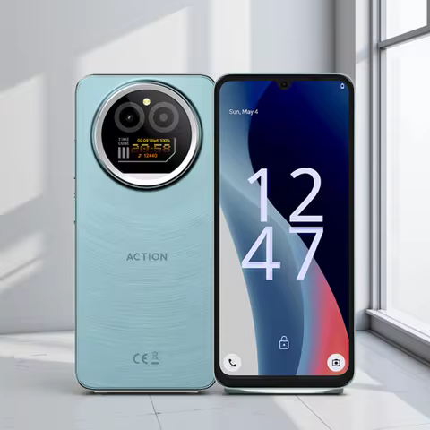 IIIF150 Action A5Pro Phone Android 15 Go Smartphone 12GB RAM 256GB ROM 6.8inch HD+ HAA Display Dual 