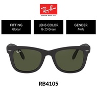 Ray-Ban Folding Wayfarer Sunglasses - Size 50mm RB4105 601S