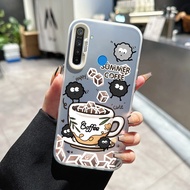 Case For Realme 5 5i 5s 6i C3 C3i Creative Design Phone Summer Coffee