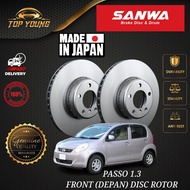 PASSO 1.3 (246 MM) ( DEPAN ) FRONT DISC ROTOR PLATE BRAKE SYSTEM MADE IN JAPAN SANWA