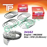 TP Piston Ring Set for Nissan Latio C11 Grand Livina L10 L11 1.8 2.0 MR18 MR18DE MR20 MR20DE (34162)