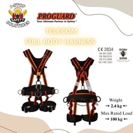 Proguard 5 Adjustable Point Telecom Set Safety Belt Full Body Harness PFP-FBH-138-TC Fall Protection