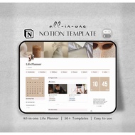 2026 Digital Planner, Notion Template | Life Planner Notion Dashboard | ADHD Digital Planner | Adult