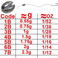 Lead Sinker Open Bite Lead Sinker Taiwan Fishing European Style Warehouse Fishing Counterweight Lead