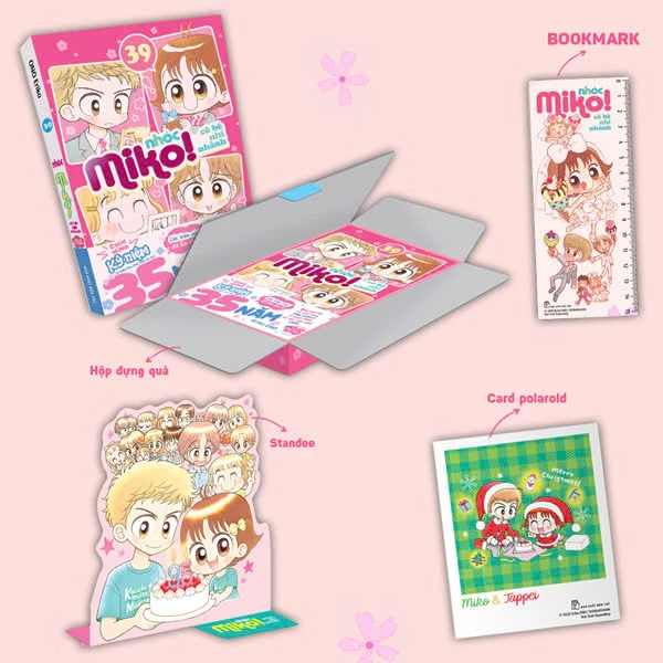 Nhóc Miko! Cô Bé Nhí Nhảnh - Tập 39 - Special Edition - Tặng Kèm Bookmark + Standee + Card Polaroid 