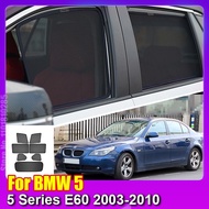 Car Side Window Sunshades For BMW 5 Series E60 2003-2010 E60 Custom-Fit Sun Protection and Heat Insu