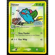 Ivysaur 34/100 Reverse Holo English Pokemon Card