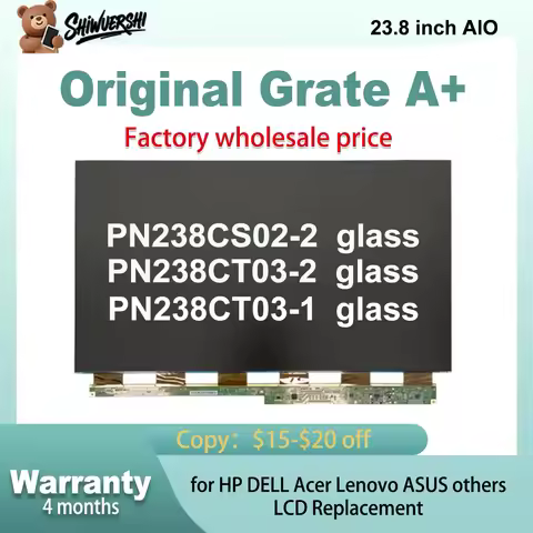 Original 23.8'' PN238CS02-2 PN238CT03-2 PN238CT03-1 LCD Screen Display Glass Display Monitor 1920×10