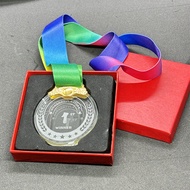 Medali Costum Warna/Perak Perunggu Medali/7cm Medali/Medali Juara/Set Medali Emas/Kejuaraan Medali P