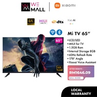 Xiaomi Mi TV EA65 4K LED Android TV Smart TV XiaoAi Voice Assistant (65''/1.5GB+8GB)