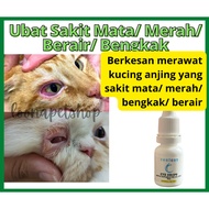 MERAH MATA Cat eye Medicine, eye Pain Medicine for Cats, Swollen eye Medicine for Cats, Red eye Medi