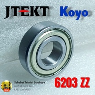 Bearing KOYO 6203Z KOYO6203ZZ iron plate cover