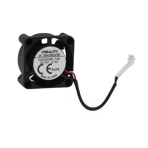 Creality 2510 Axial Fan 24V 13000±15%_L45_1.25 for CR-10 SE / Ender3 V3 SE Original Mini 2510 Coolin