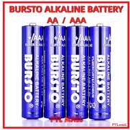 BURSTO Alkaline Battery AA AAA 1.5Volt Bateri yang Tahan Lama