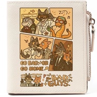 Bad Alliance Big Bad Wolf Diane Fox Cute Cartoon Wallet Ins Wind Card Bag