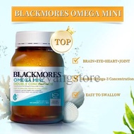 BLACKMORES Omega Mini Double Concentrate 400 capsules/Fish Oil 1000mg,daun terup original