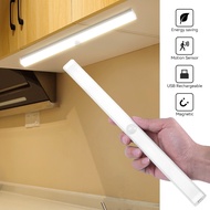 Night Light 50CM Led Cabinet Light Dimming USB Rechargeable Motion Sensor Lamp For Wardrobe Bedroom 