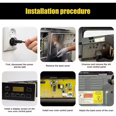 Control Clock Assembly for Electrolux Oven Models 316455410 AP3959387 PS1528268 Designed to Restore 