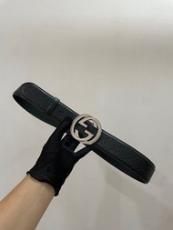 全新Gucci 皮帶4cm