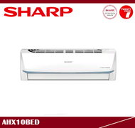 [ Delivered by Seller ] SHARP 1.0HP J-Tech Inverter Air Conditioner / Aircond / Air Cond R32 AHX10BE