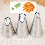 Stainless Steel Nozzle 79 80 81 Cake Cream Cupcake Baking Decorating