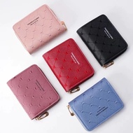 ABC Dompet Koin Wanita Motif love 888 Resleting Fashion Dompet Wanita