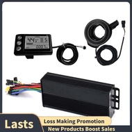 Three Mode Ebike Sine Wave Controller 36V/48V/52V 40A with S866 LCD Display SM Connector for 2000W E
