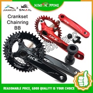 IXF MTB Crankset 104bcd Mountain bike bicycle hollow integrated crank IXF modified single disc 104BC