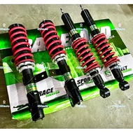 SAGA VVT /SAGA FLX /SAGA BLM /SAVVY HI LOW ADJUSTABLE RACELAND // ABSORBER COILOVER
