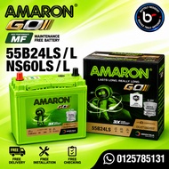 Installation Provided 55B24L NS60LS LST NS60LS 46B24L/R Amaron Go Car Battery Bateri Kereta Waja Vio