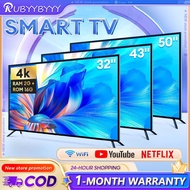 Smart TV 4k Android TV 12 1080P Digital TV 1K FHD 32 inch 43 inch 3D Dolby Audio LED Digital TV